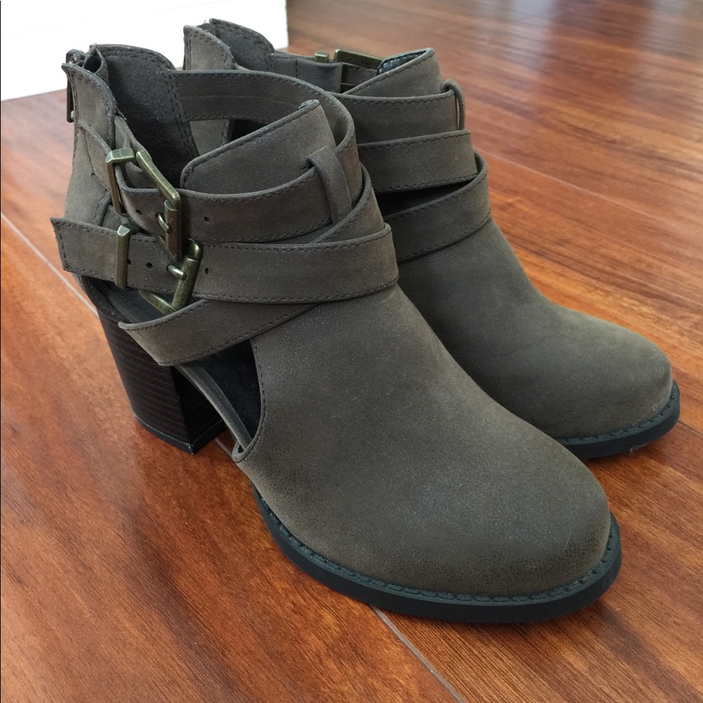 Like new cutout booties. Worn once!